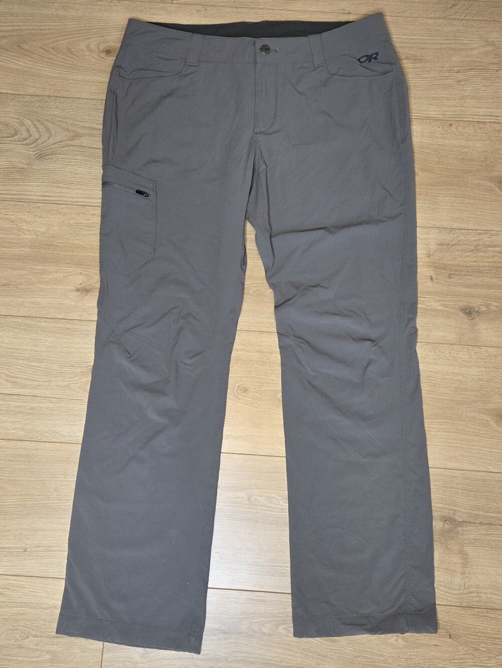 Outdoor Research Ferrosi Pants Women’s 12 Gray Stretch Hiking Gorpcore